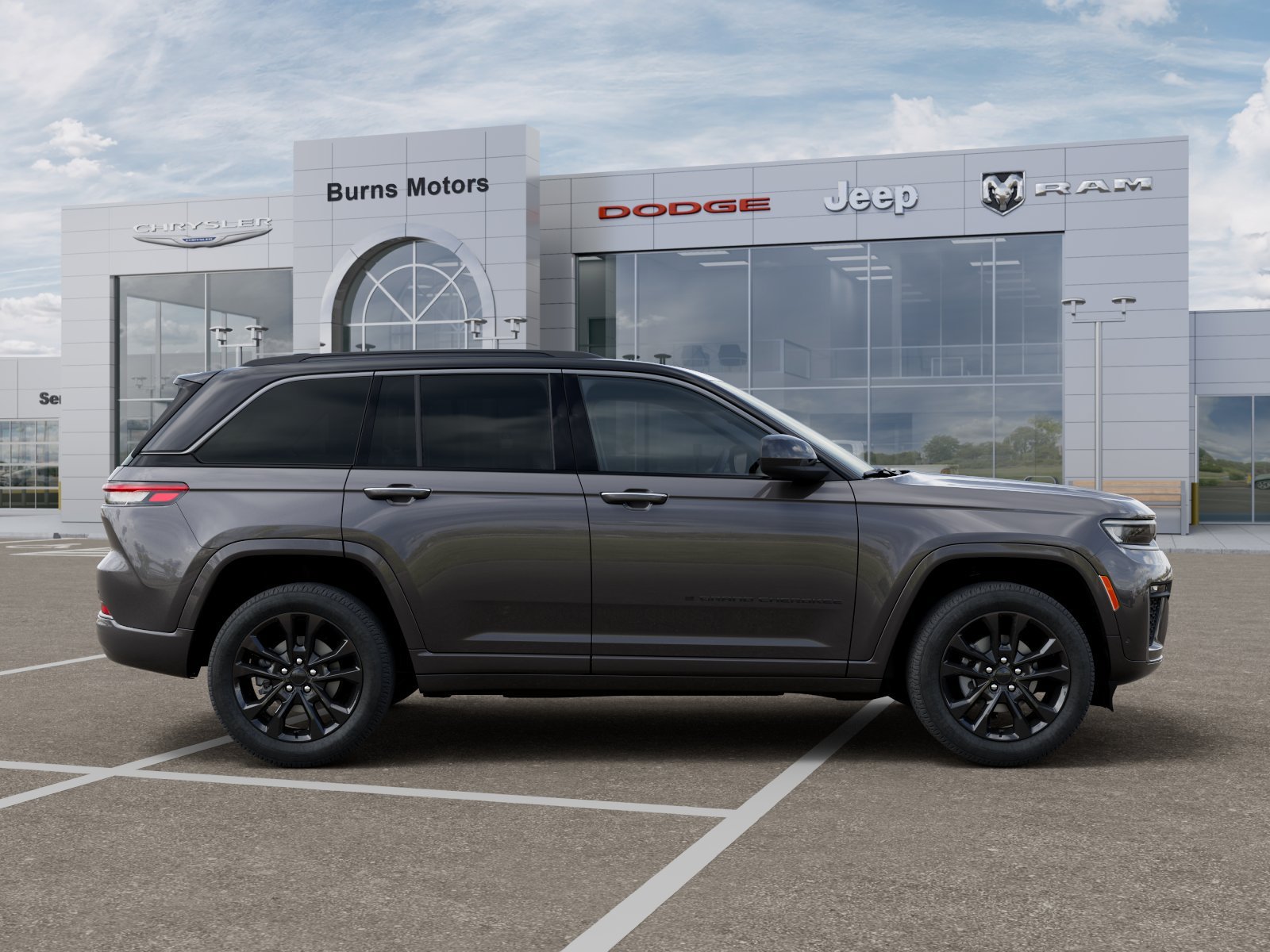 New 2026 Baltic Gray Metallic Clear-Coat Exterior Paint Jeep Limited Reserve BLACKOUT image 21