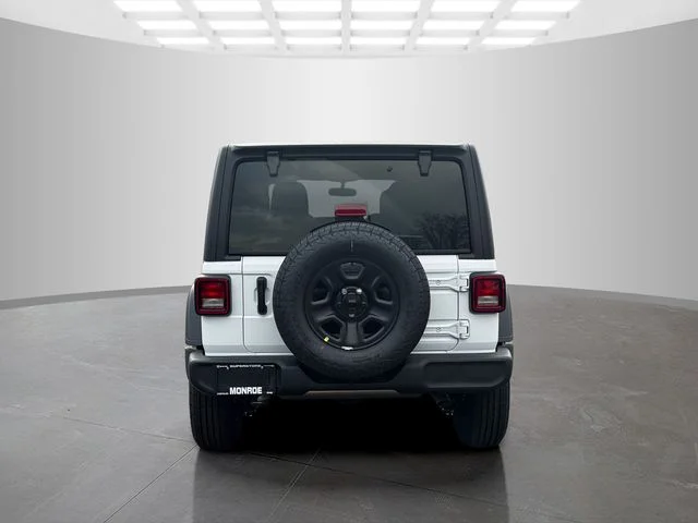 New 2026 Bright White Clear-Coat Exterior Paint Jeep Sport image 6