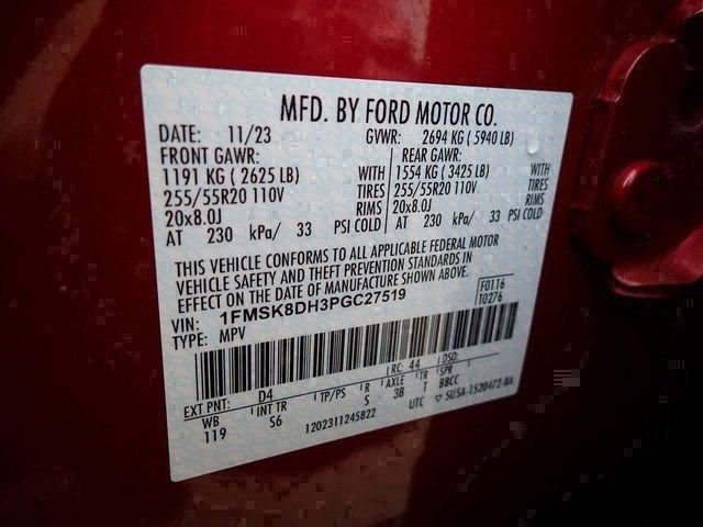Used 2023 Red Ford XLT image 19