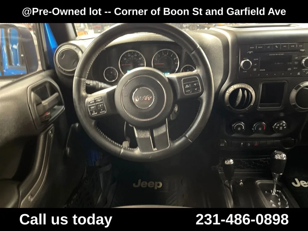 Used 2016 Blue Jeep Unlimited Sport image 17