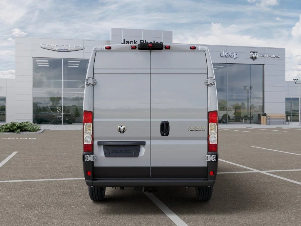 New 2026 Bright White Clear-Coat Exterior Paint RAM 2500 High Roof Cargo Van 159 WB image 7