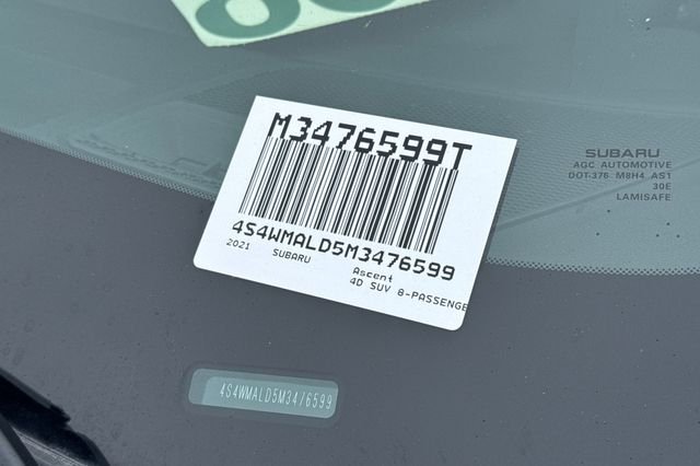 Used 2021 White Subaru Limited image 8