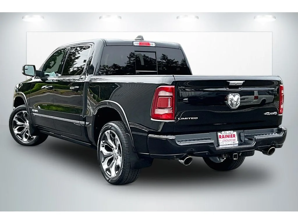 Used 2022 Diamond Black Crystal Pearlcoat Ram Limited image 12