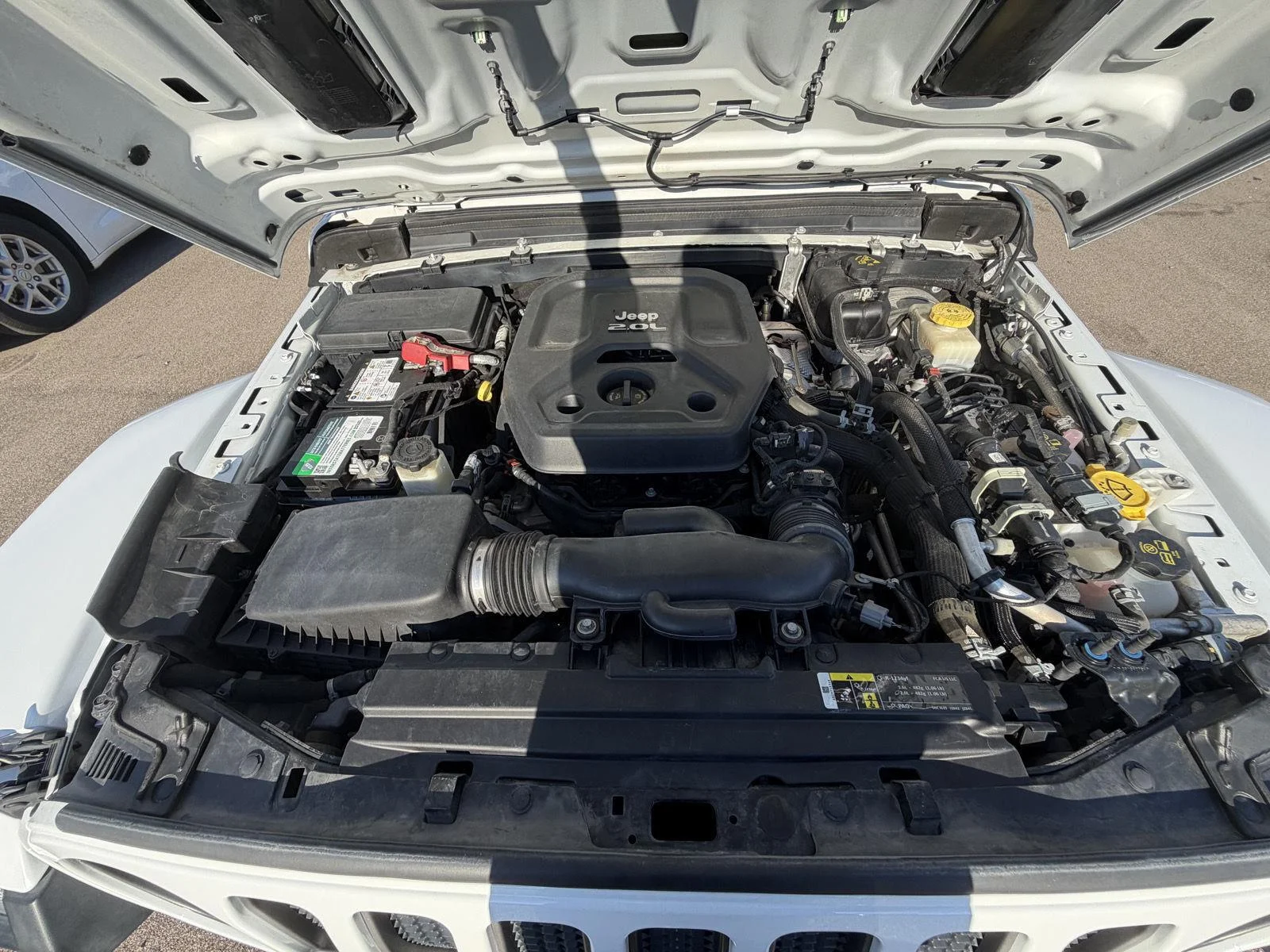 Used 2019 Bright White Clearcoat Jeep Rubicon image 23
