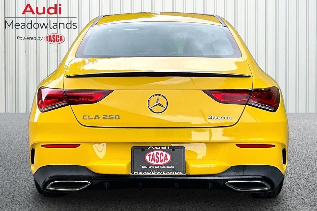 Used 2020 Yellow Mercedes-Benz CLA 250 image 5