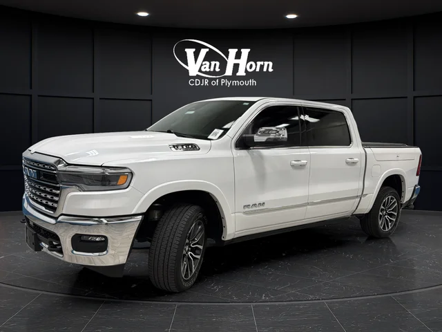 Used 2025 Ivory White Ram Limited image 3