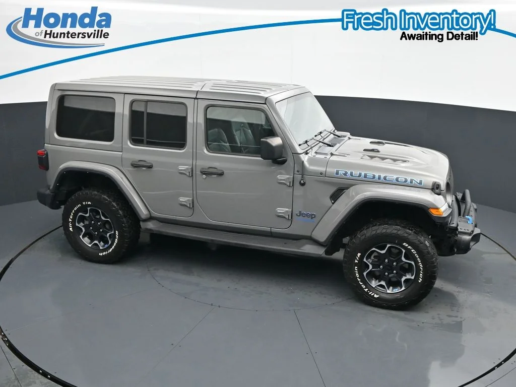 Used 2022 Gray Clearcoat Jeep Unlimited Rubicon 4xe image 30