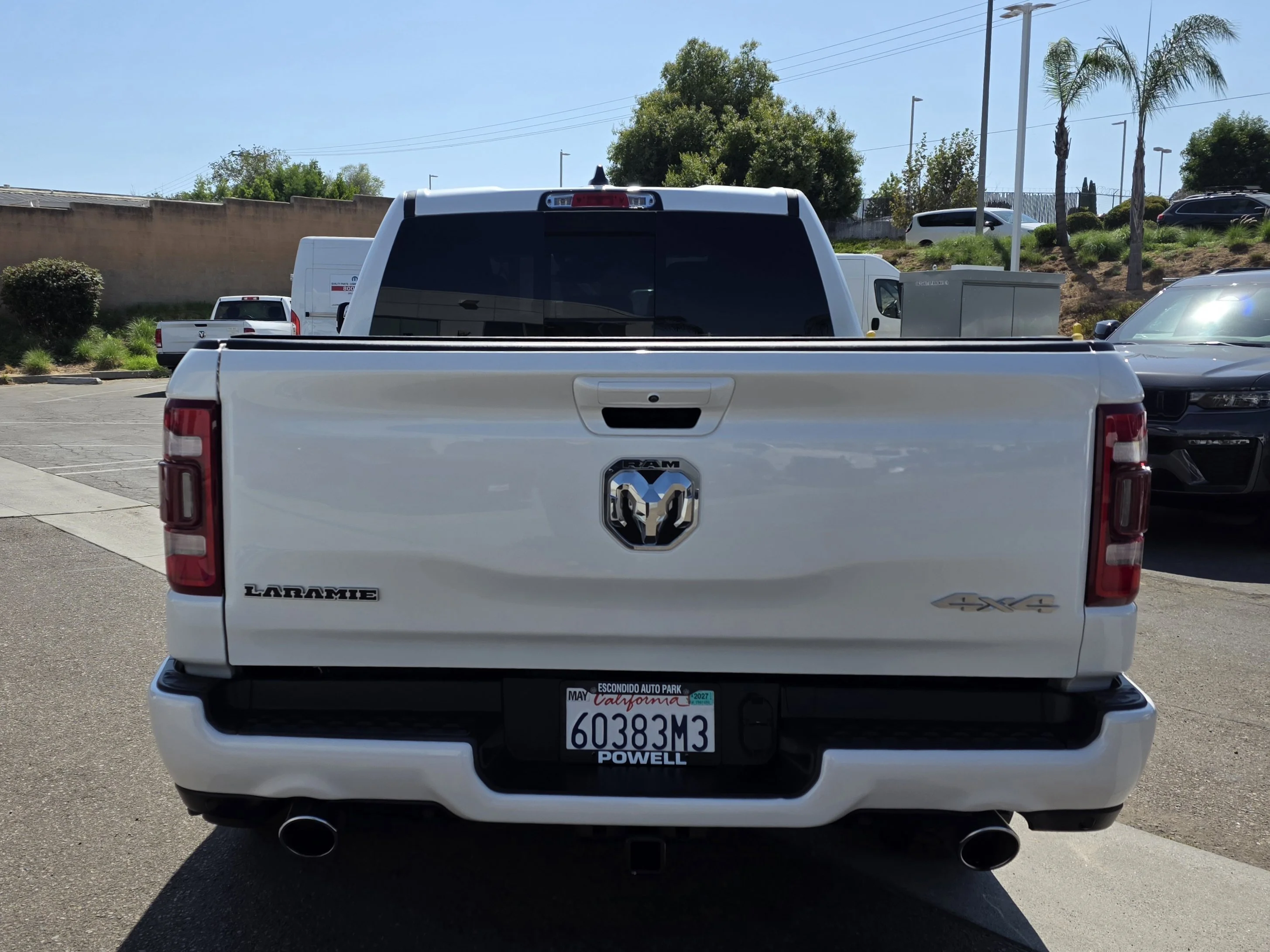 Certified Used 2022 Ivory White Ram Laramie image 4