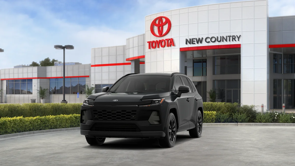 New 2026 Midnight Black Metallic Toyota XLE Premium image 18