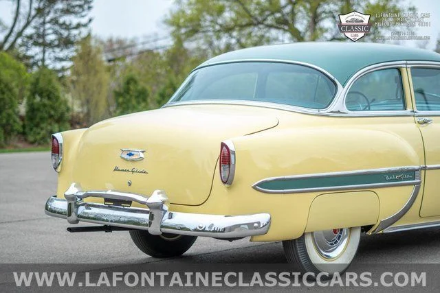Used 1954 Yellow Chevrolet Bel Air image 25