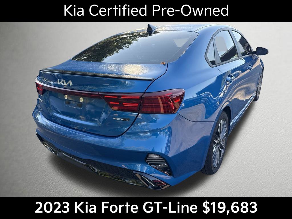 Certified Used 2023 Blue Kia GT-Line image 4