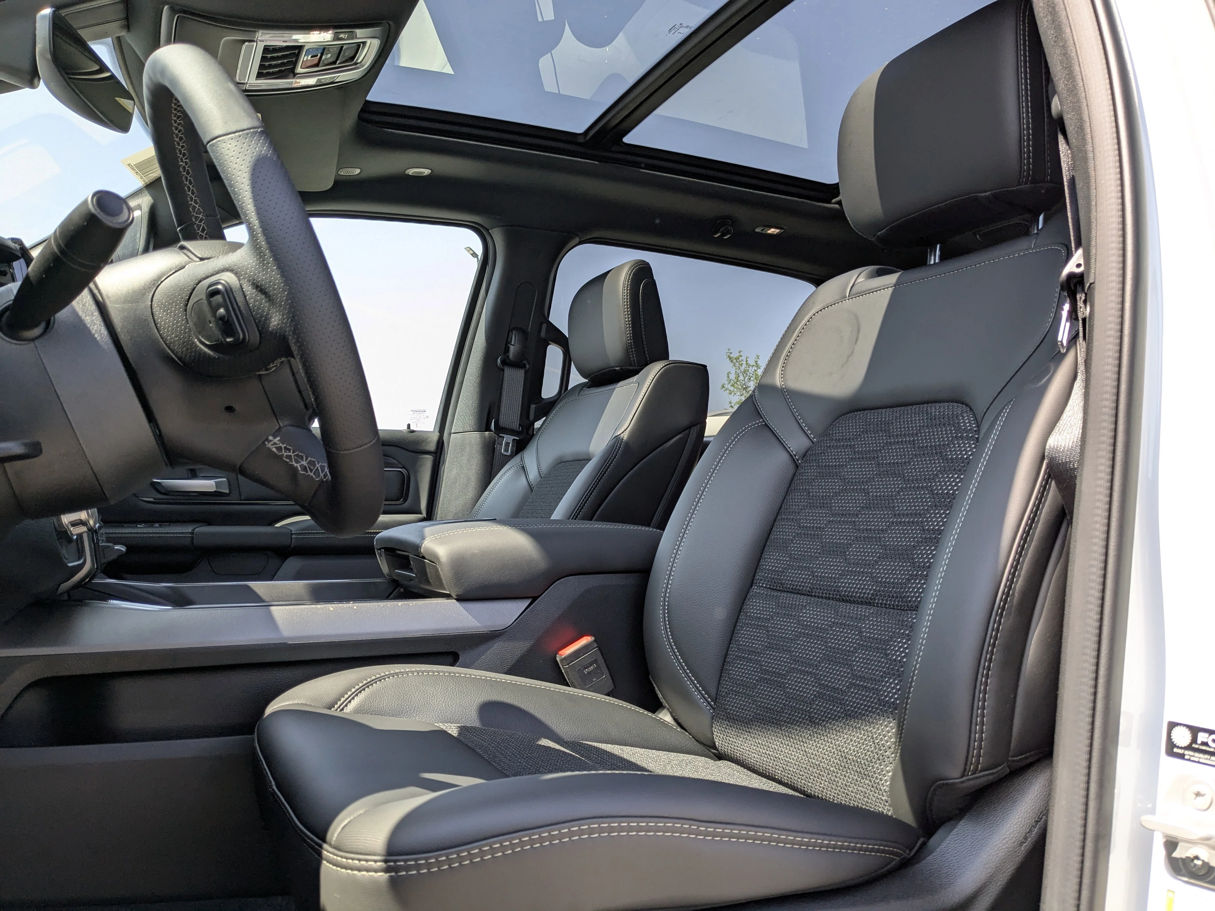 New 2026 White RAM Sport - 3.92 Rear Axle Ratio - Anti Spin Rear Diff - Sport Hood - Panoramic Sunroof & Tons More! image 13