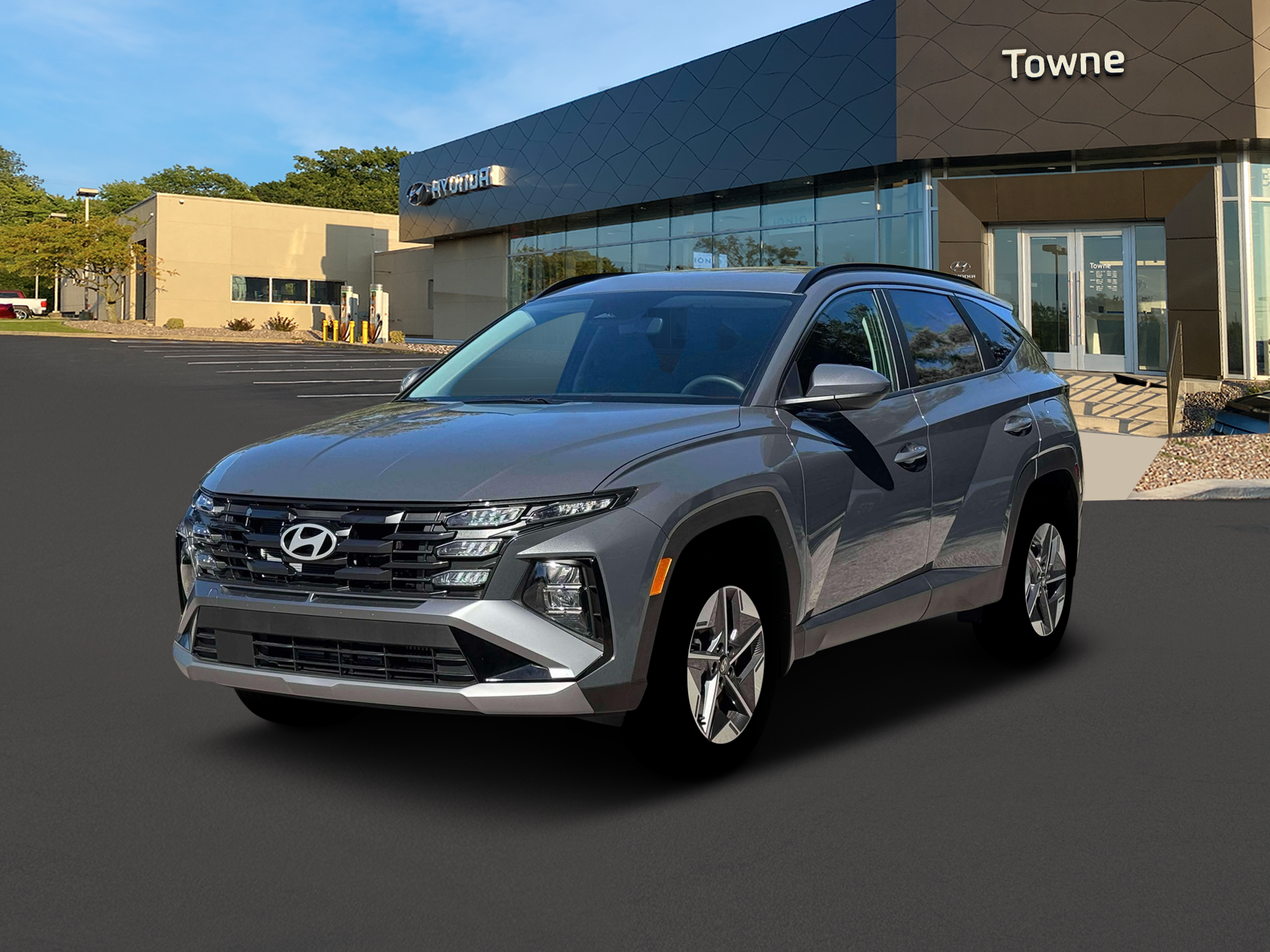 New 2026 Gray Hyundai SEL AWD image 1