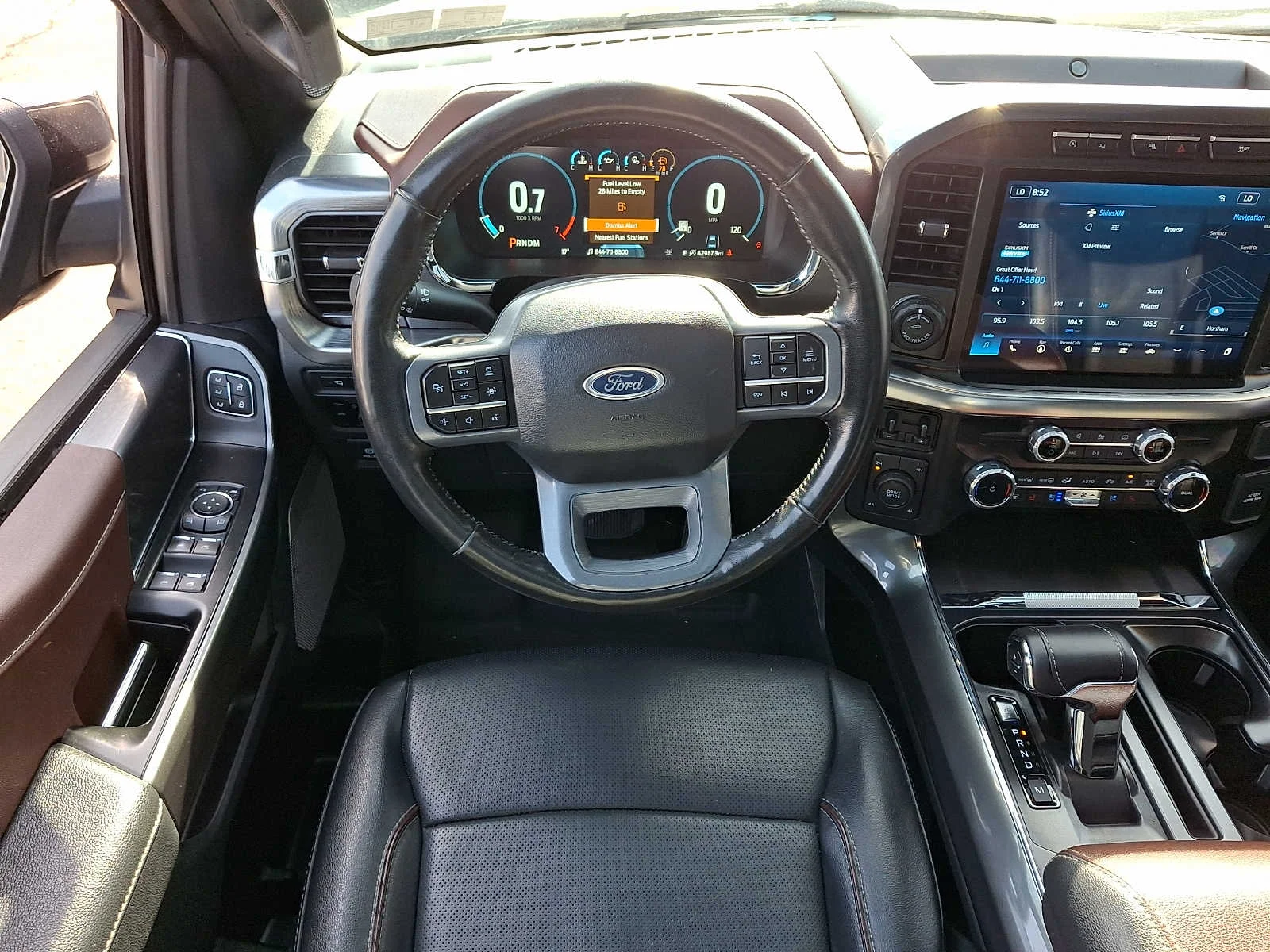 Used 2023 Agate Black Metallic Ford LARIAT image 11