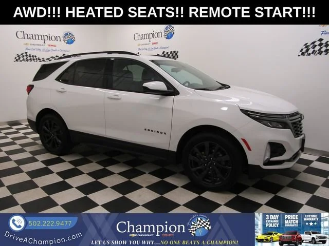 Certified Used 2023 Summit White Chevrolet RS image 1