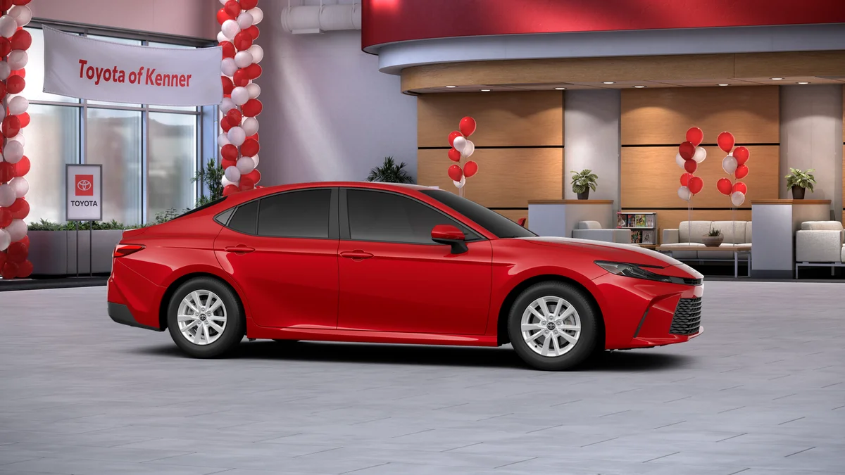 New 2026 Supersonic Red Toyota LE image 13