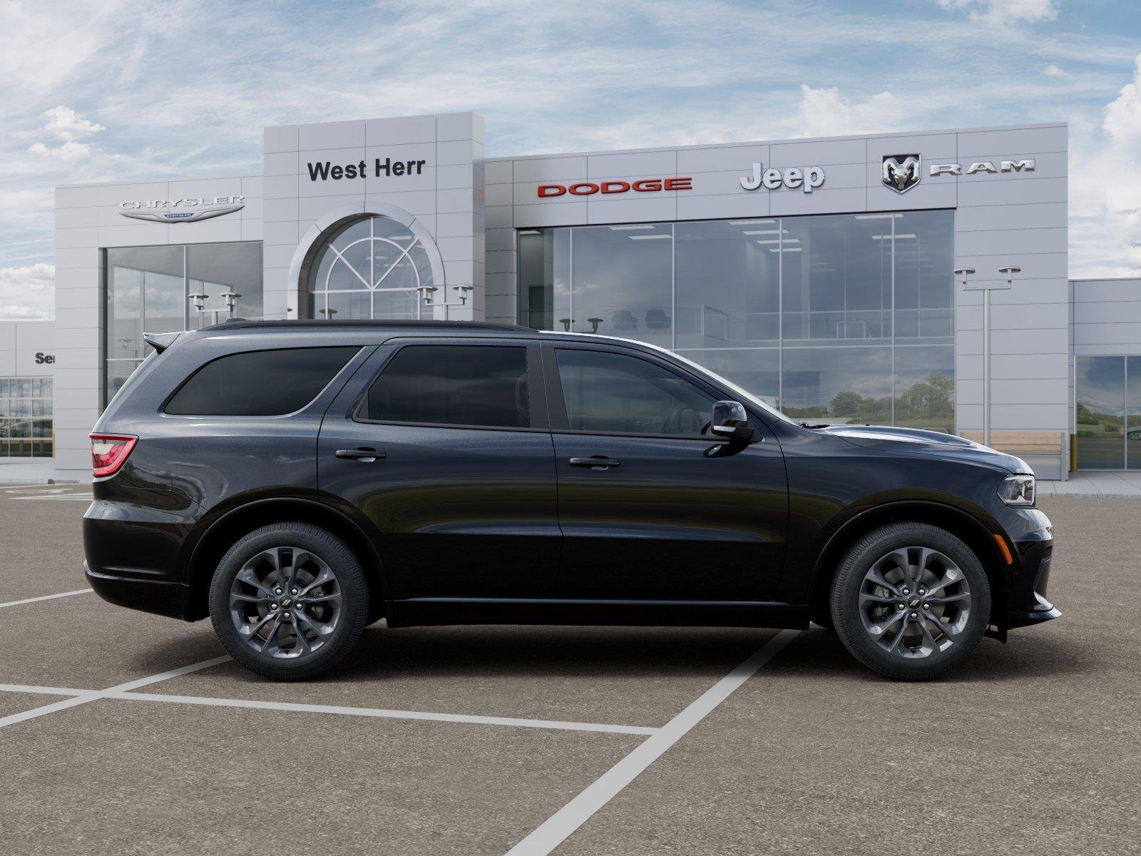 New 2026 Diamond Black Clear-Coat Exterior Paint Dodge DURANGO GT PLUS AWD image 21