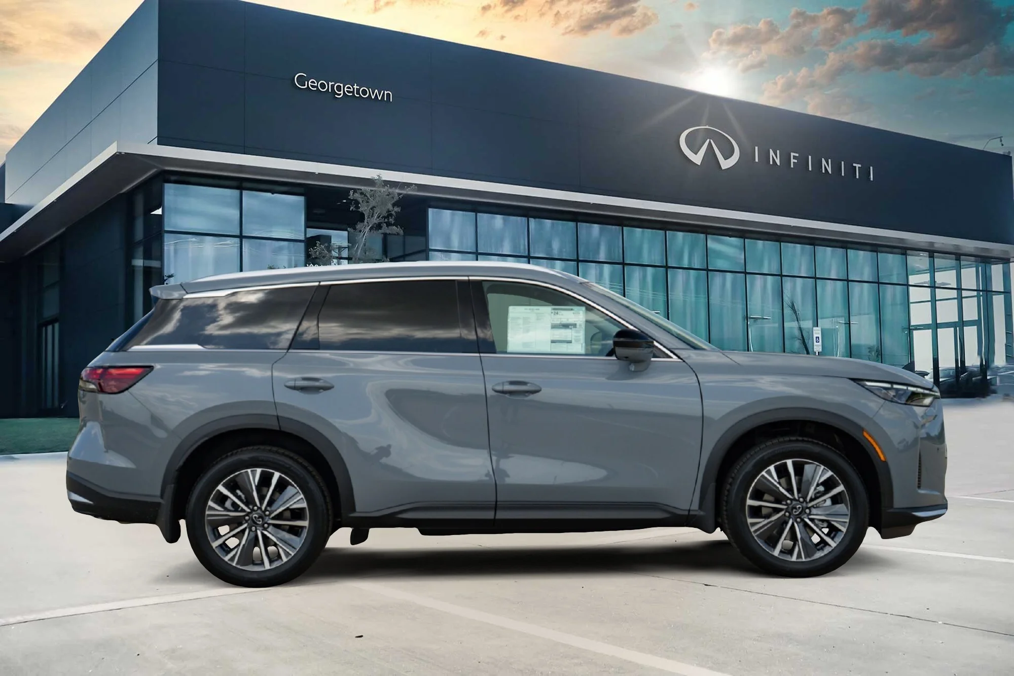 New 2027 HARBOR GRAY INFINITI Luxe FWD image 3