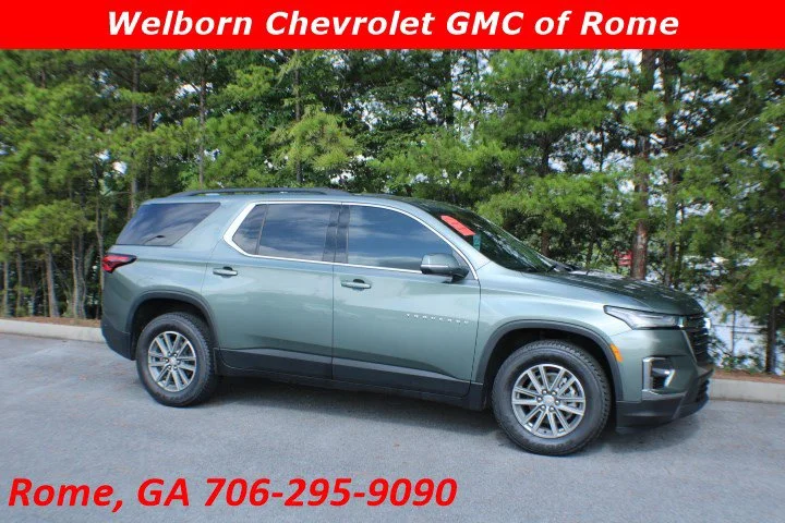 Used 2023 Silver Sage Metallic Chevrolet LT Cloth image 1