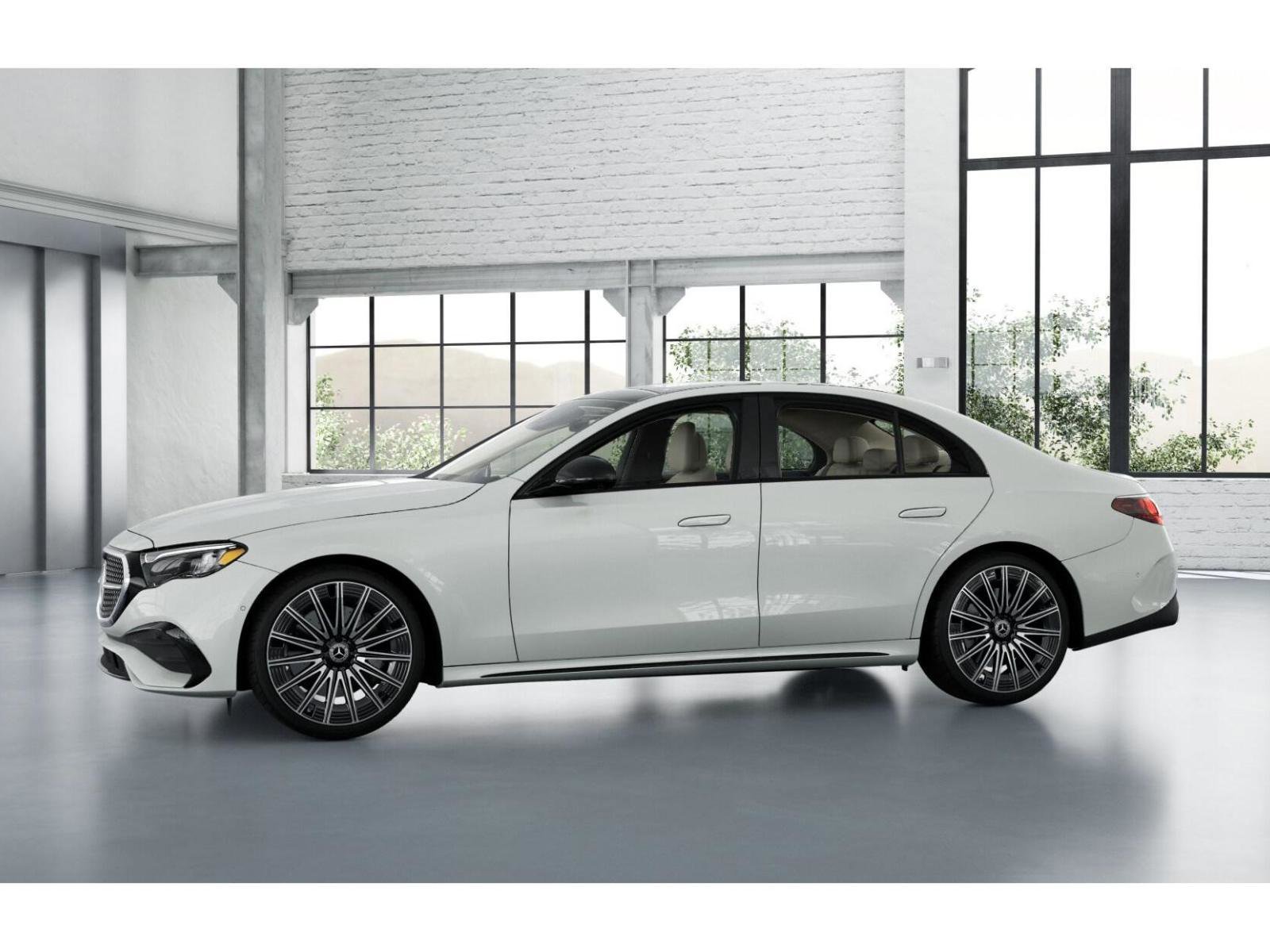 New 2026 MANUFAKTUR Moonlight White Metallic Mercedes-Benz E 450 image 36