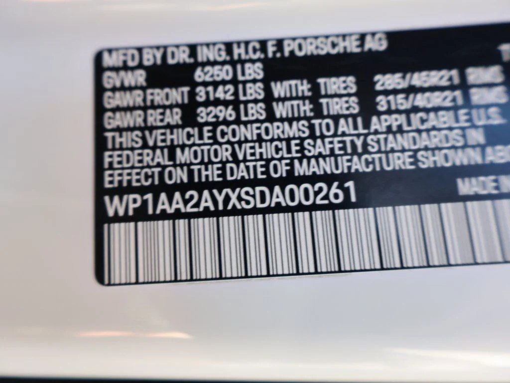 Used 2025 White Porsche  image 38