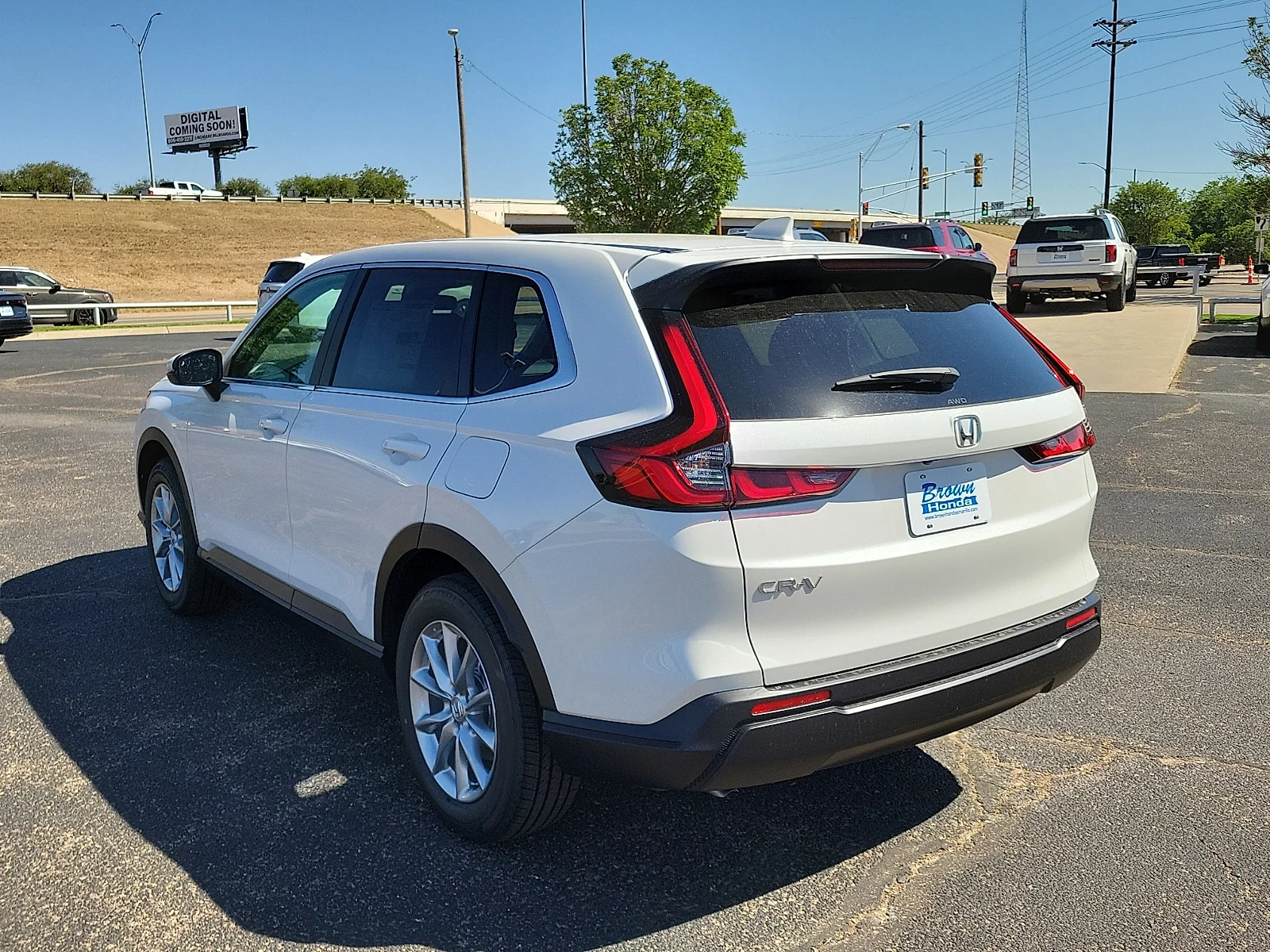 New 2026 Platinum White Pearl Honda EX AWD image 7