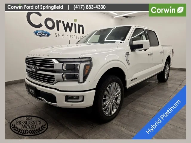 New 2026 Star White Metallic Tri-Coat Ford Platinum® image 1