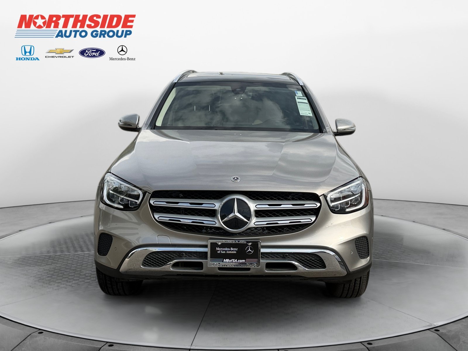 Certified Used 2021 Mojave Silver Metallic Mercedes-Benz GLC 300 image 2