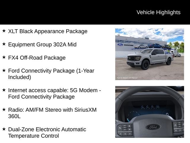 New 2026 Gray Ford XLT image 7