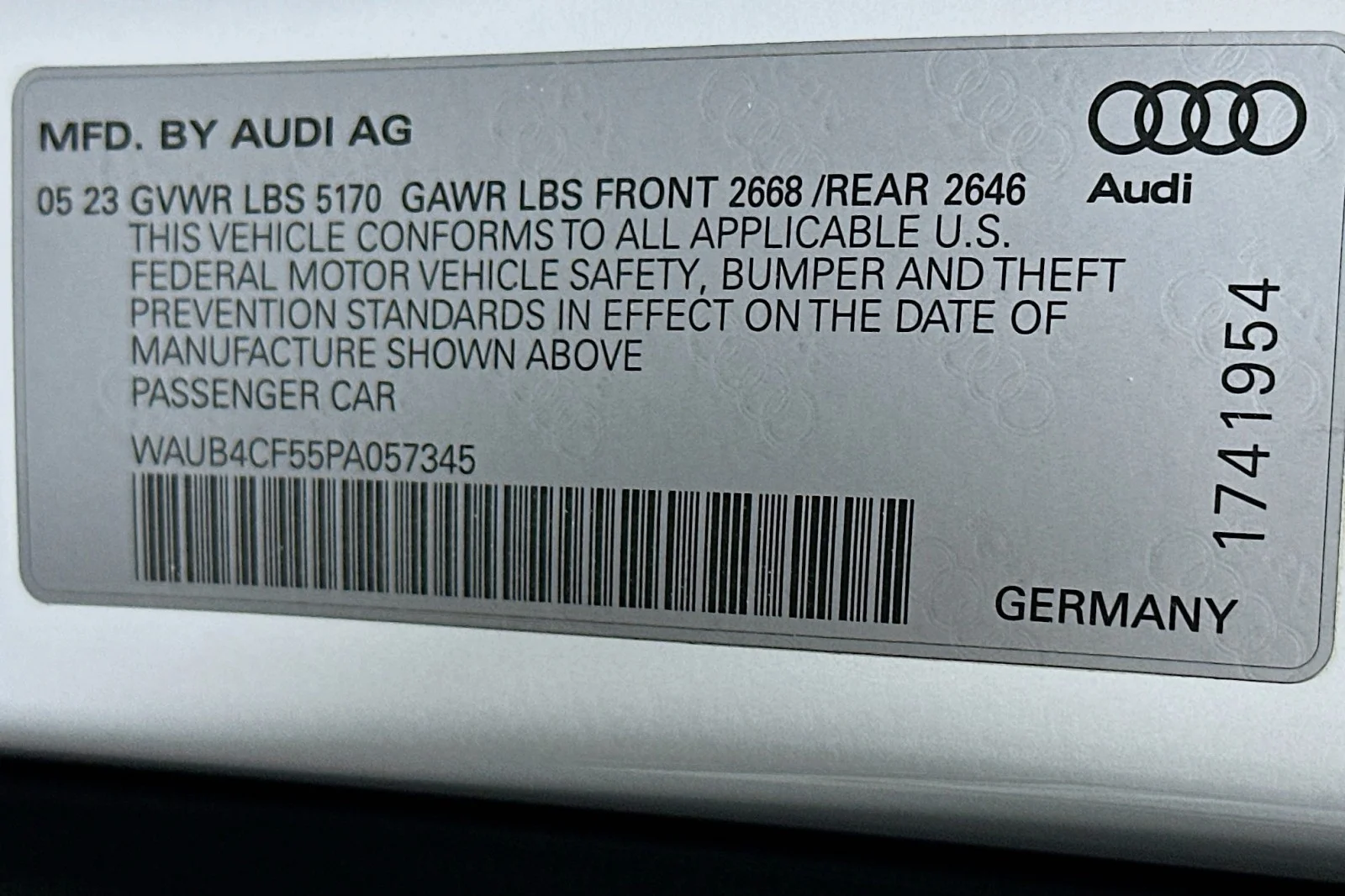 Used 2023 Glacier White Metallic Audi Prestige image 24