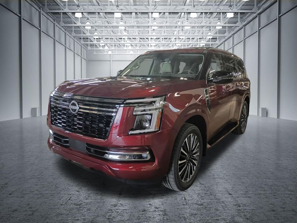 New 2026 Red Pearl Nissan Platinum Reserve image 1