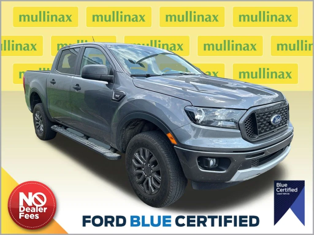 Certified Used 2022 Gray Ford XLT image 1