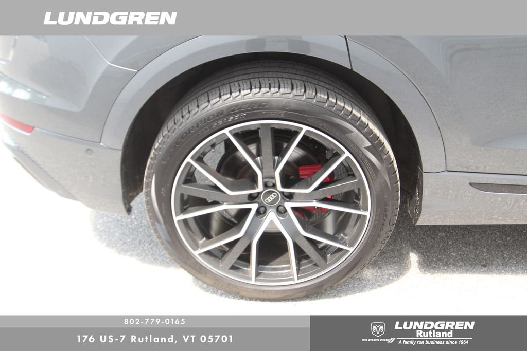 Used 2021 Gray Audi 55 Prestige image 13