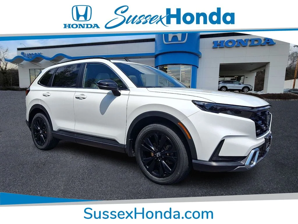 Certified Used 2024 Platinum White Pearl Honda Sport Touring image 1