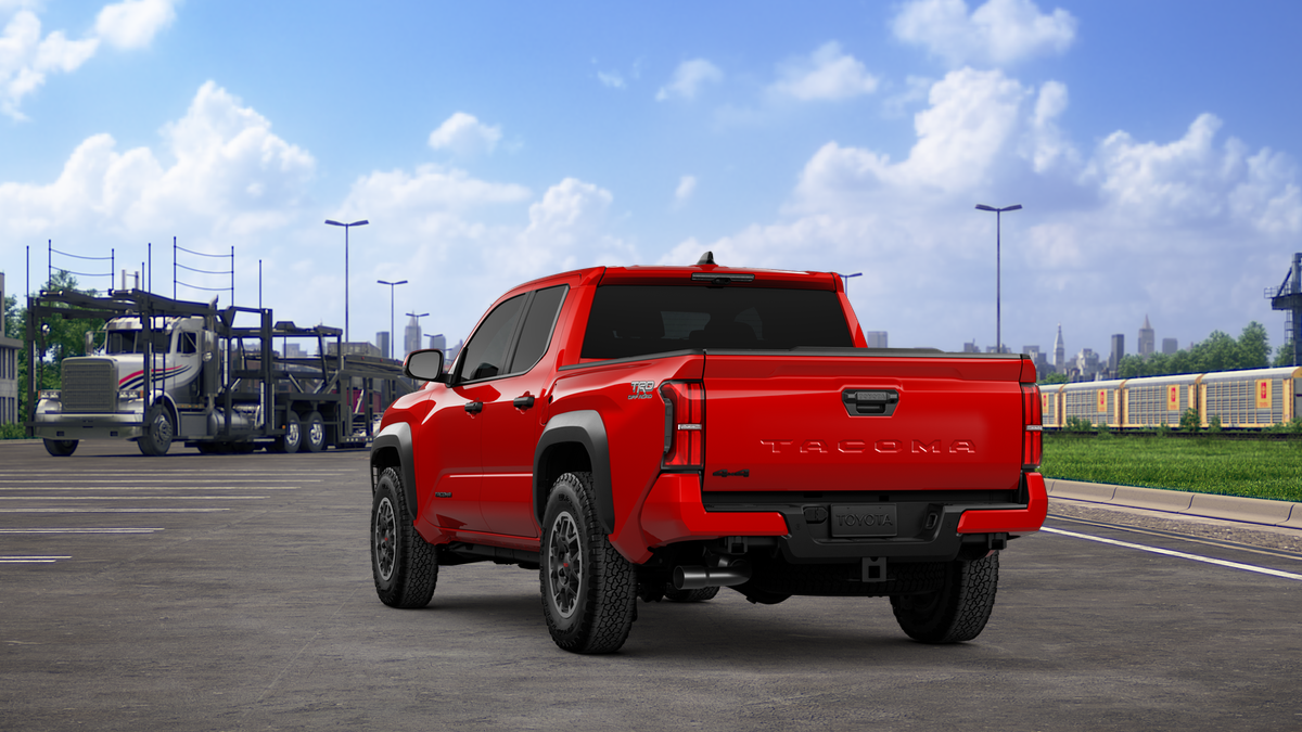 New 2026 Supersonic Red Toyota TRD Off-Road image 7