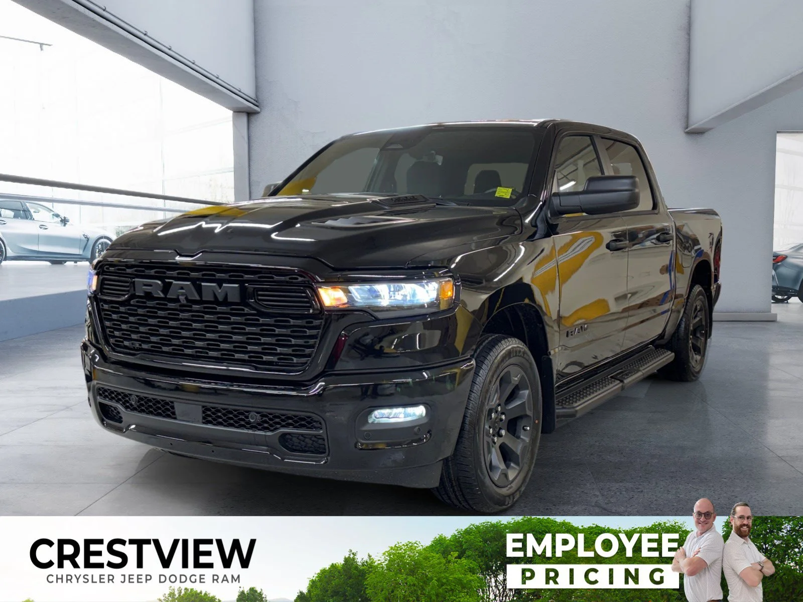 New 2027 Diamond Black Crystal Pearl Ram Express image 1