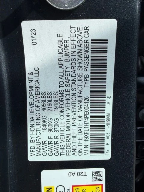 Used 2023 Gray Honda EX-L image 32