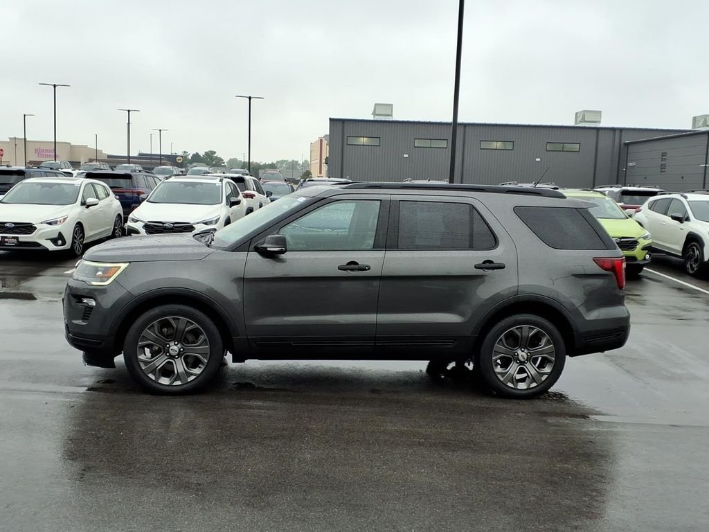 Used 2018 Ford Explorer Sport with VIN 1FM5K8GT3JGA65539 for sale in Savoy, IL