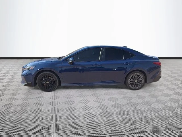 Certified Used 2025 Blue Toyota SE image 4