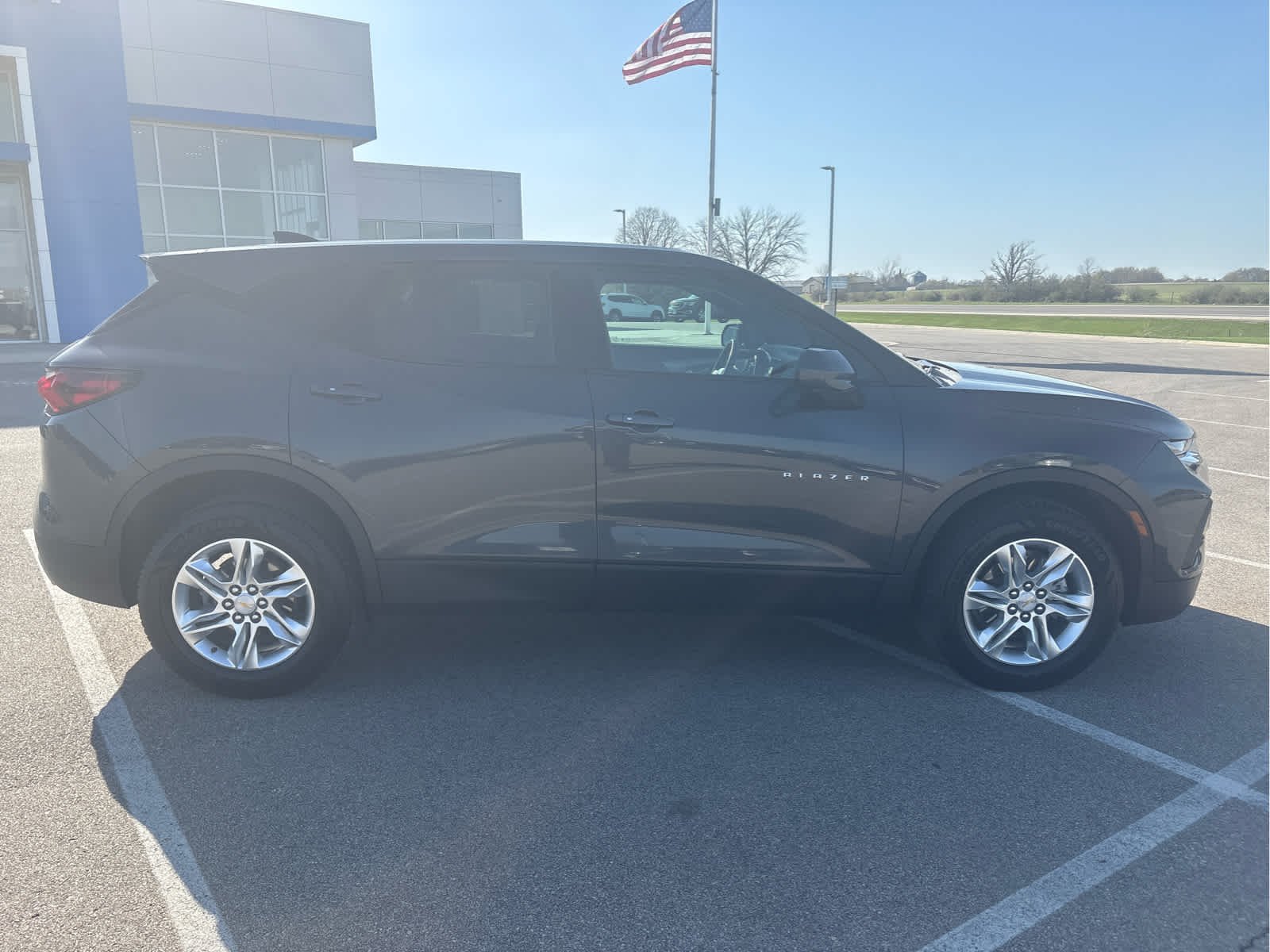 Used 2021 Chevrolet Blazer 2LT with VIN 3GNKBHR49MS575002 for sale in Spring Valley, Minnesota