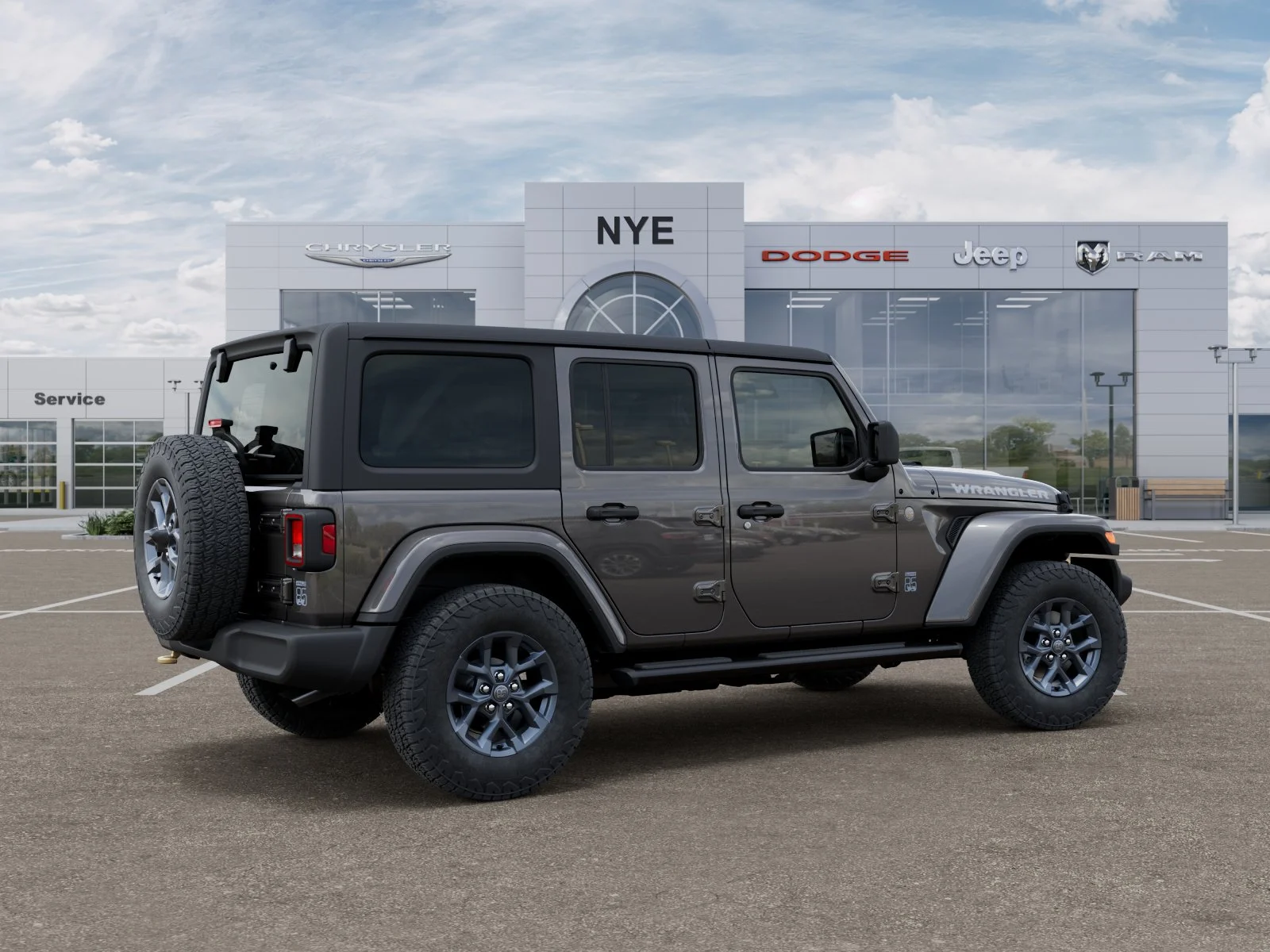 New 2026 Granite Crystal Metallic Clearcoat Jeep 85th Anniversary Edition image 30