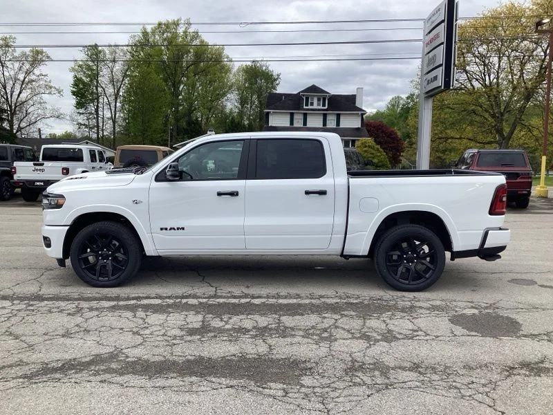 New 2026 Bright White Clear-Coat Exterior Paint RAM Laramie image 4