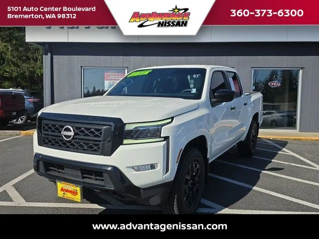 Used 2023 Glacier White Nissan SV image 1