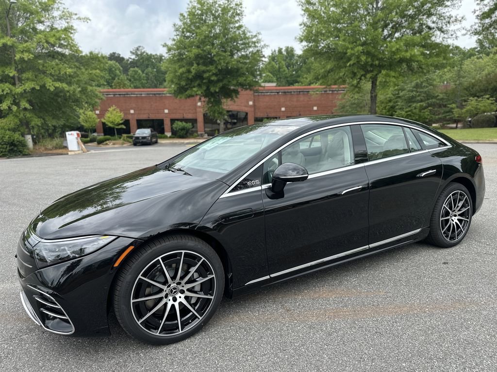New 2026 Obsidian Black Metallic Mercedes-Benz EQS 450 image 4
