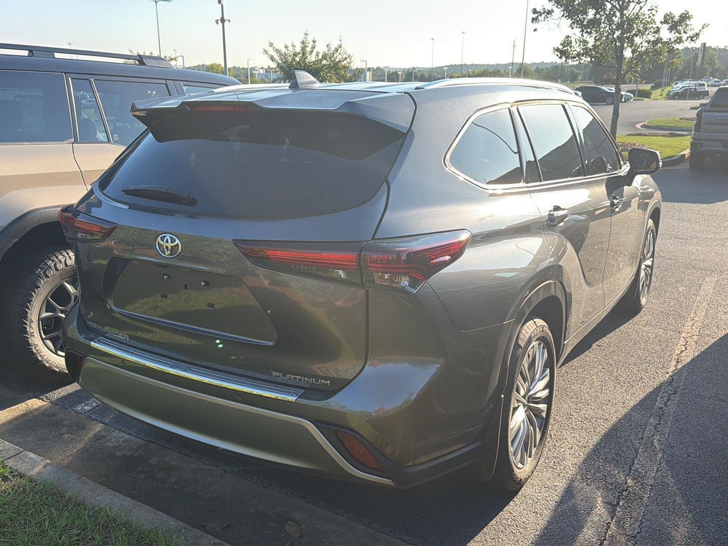 Used 2024 Magnetic Gray Metallic Toyota Platinum image 8