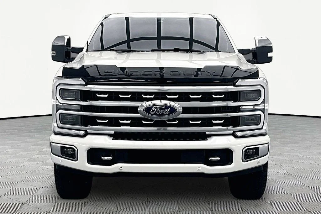 Certified Used 2024 White Metallic Ford Platinum image 3