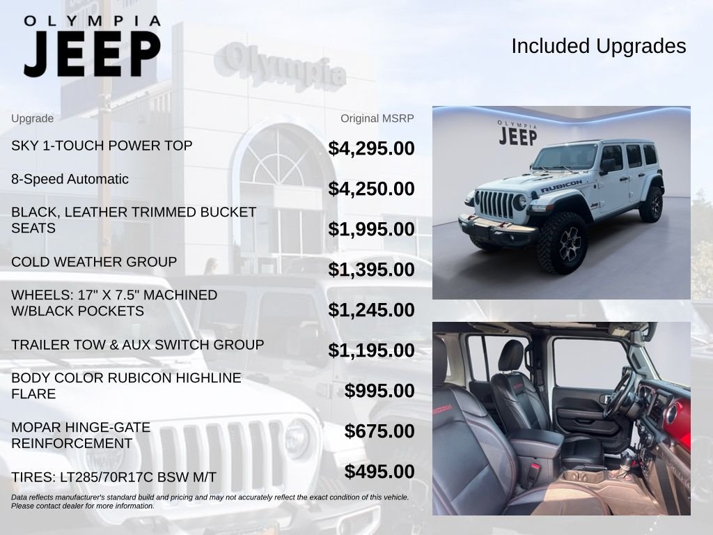 Used 2023 White Jeep Rubicon image 4