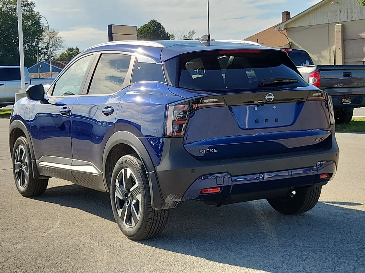 Certified Used 2026 Deep Blue Pearl Nissan SV image 4