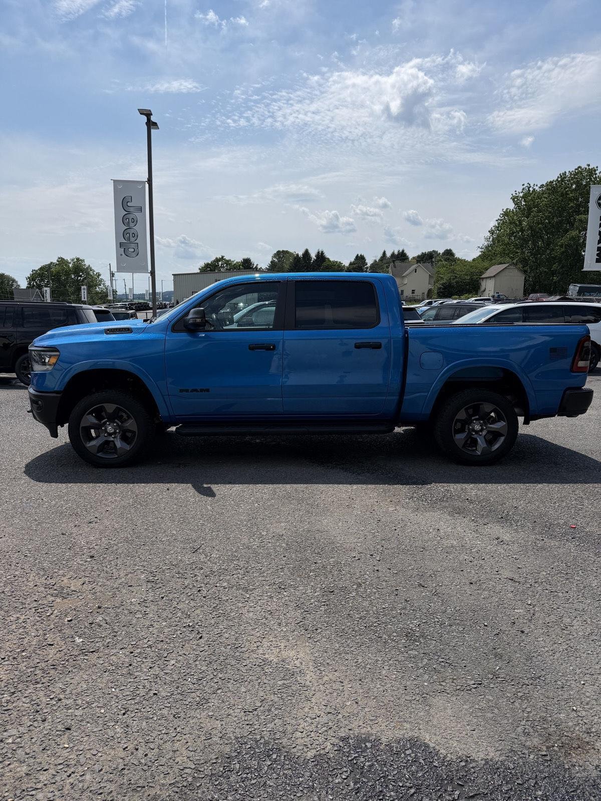 Used 2023 Hydro Blue Pearlcoat Ram Big Horn image 8