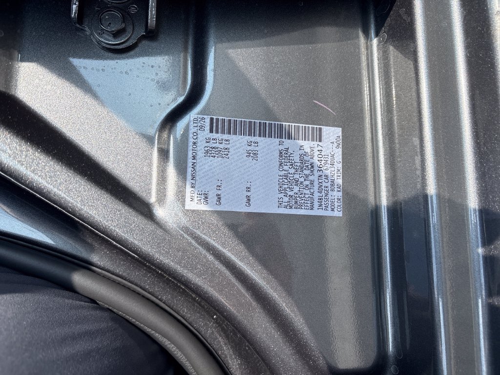 New 2026 Gray Nissan 2.5 SV image 17
